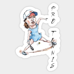 Iga Swiatek Pro Tennis Sticker